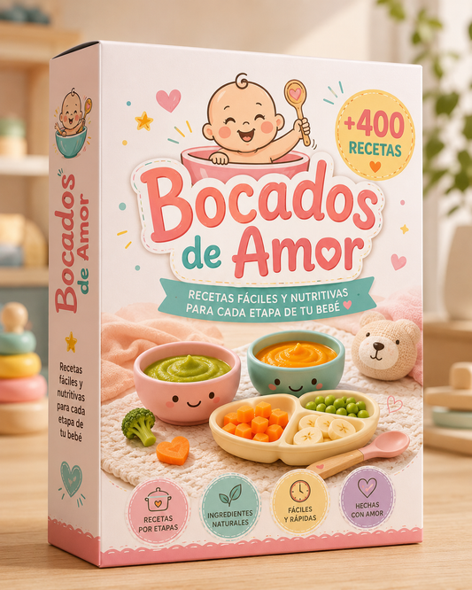 BOCADOS DE AMOR +400 RECETAS