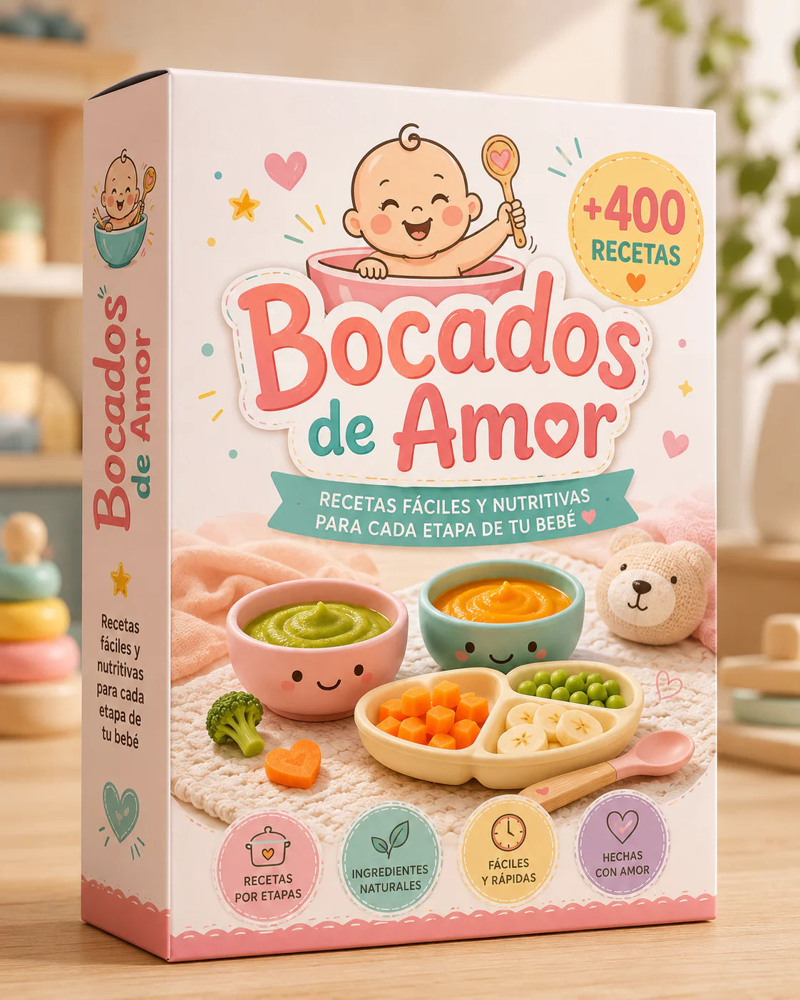 BOCADOS DE AMOR +400 RECETAS